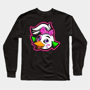 Neon Galaxy Glamrock Chica Long Sleeve T-Shirt